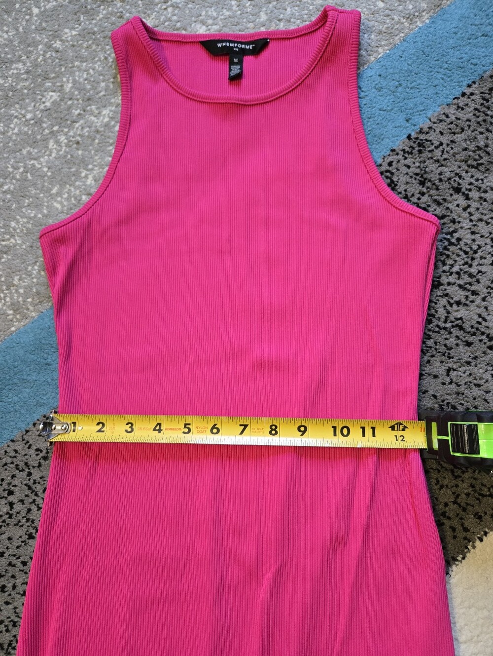 WHBM FORME Rib Sleeveless Midi Dress, M, EUC - Picture 3 of 13